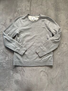 Reigning Champ Crew Neck Sweatshirt Mens Size Medium Solid Gray Made In Canada